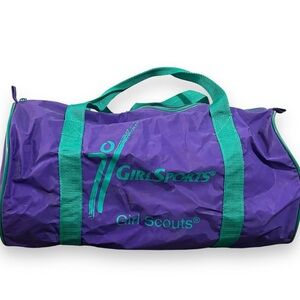 Vintage Girl Scouts Girl Sports duffle bag